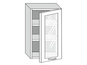 19.50.3 Шкаф настенный (h=913) на 500мм с 1-ой стекл. дверцей в Осе - osa.магазин96.com | фото
