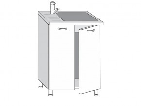 2.60.2м Шкаф-стол на 600мм под врезную мойку с 2-мя дверцами в Осе - osa.магазин96.com | фото