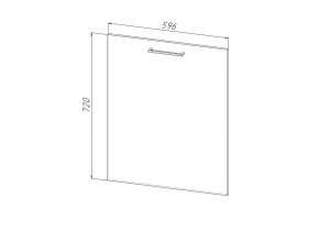 П 60 Комплект для посудомоечной машины 600 мм (цоколь + фасад) ЛДСП в Осе - osa.магазин96.com | фото